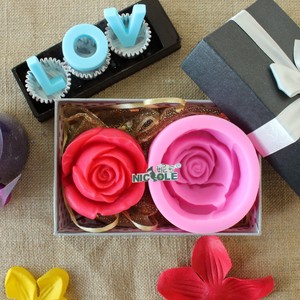 Hot Rose DIY Silicone <strong>Soap</strong> <strong>Mould</strong> - Product Image 5