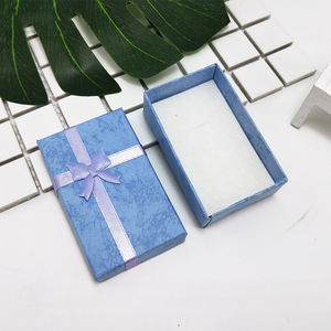 Bán Buôn Tông Tùy Chỉnh Thực Hiện Đầy Màu Sắc Đồ Trang Sức Handmade Hộp Bao Bì Đồ Trang Sức Bao Bì PaperJewelry Hộp Quà Tặng Với Bọt - Product Image 4