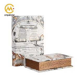 Bán buôn sang trọng các tông tùy chỉnh <span class=keywords><strong>in</strong></span> giấy rỗng trang trí cuốn sách giả hình dạng hộp đóng gói quà tặng - Product Image 2