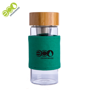 <span class=keywords><strong>Bouteille</strong></span> avec <span class=keywords><strong>infuseur</strong></span> en <span class=keywords><strong>verre</strong></span> borosilicate, logo personnalisé 500ml, 7 ml GA6050, gourde pour enfants avec couvercle en bambou - Product Image 6