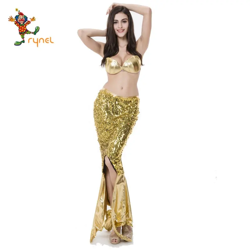 hot selling adult women long dress 2019 mermaid dress carnival costume mermaid