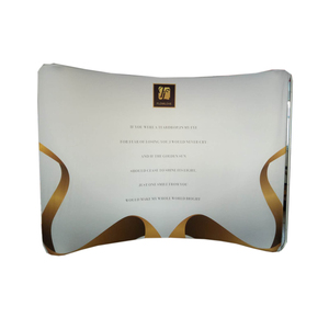 Courbe 10ft tissu de tension banner stand affichage photo <span class=keywords><strong>toile</strong></span> de fond oreiller cas <span class=keywords><strong>toile</strong></span> de fond - Product Image 5