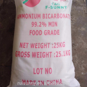 Bicarbonato di ammonio 99.2% additivi alimentari OEM per uso alimentare carbonato di idrogeno di ammonio - Product Image 2