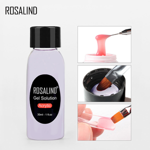 Rosalind Oem Logo personnalisé Salon de manucure 30ml Gel liquide pour extension d'ongles en polyacrylique, <span class=keywords><strong>solution</strong></span> de gel coulissant pour la vente en gros - Product Image 3