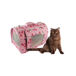 Adorable <span class=keywords><strong>sac</strong></span> <span class=keywords><strong>de</strong></span> <span class=keywords><strong>transport</strong></span> pour animaux <span class=keywords><strong>de</strong></span> compagnie pour petit <span class=keywords><strong>chien</strong></span> chat rose couleur - Product Image 2