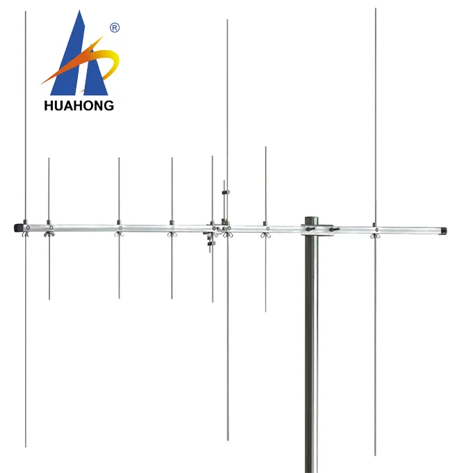 Antena repetidora de banda dupla yagi, antena 144/430mhz 9dbi vhf 144-146mhz 3 elementos UHF430-440MHz 5
