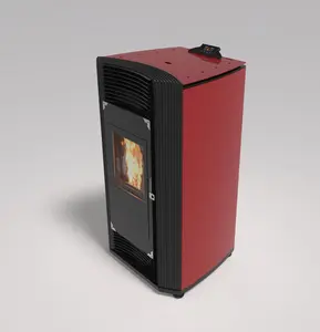Hydro sauna pellet stove household, factory price wood pellet stove with hot water 22KW