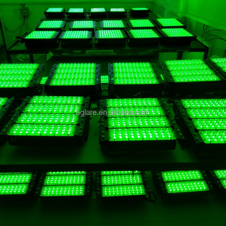 Светодиодный прожектор заливающего света Inova, комнатный светильник из закаленного алюминия с белым корпусом и зеленым светом