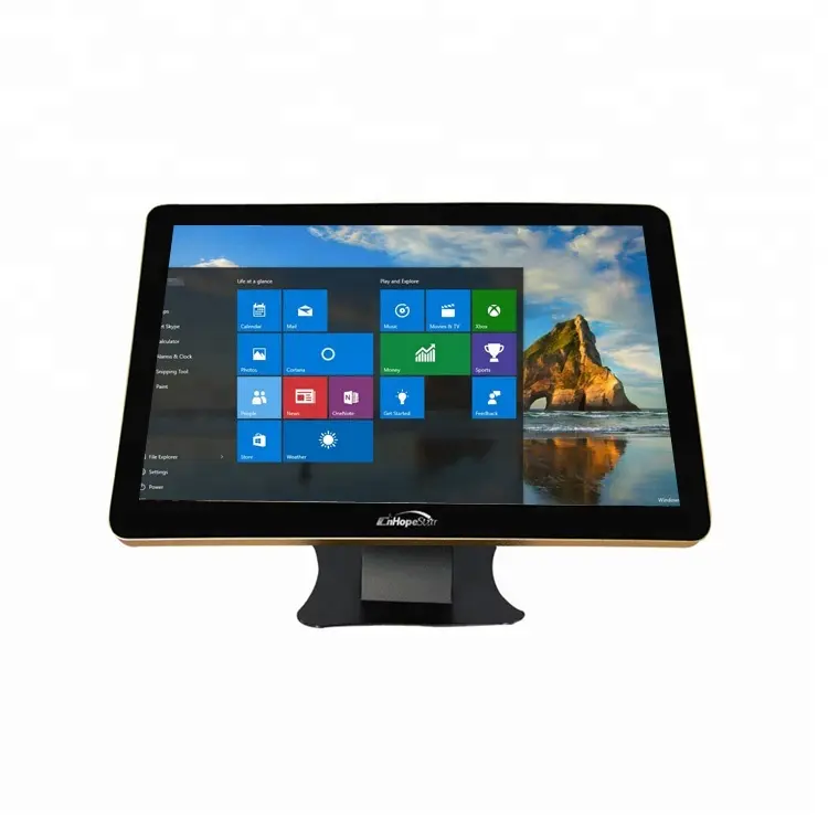 Good-Looking 21.5" quad core I-ntel capacitive touch i7 all-in-one PC desktop