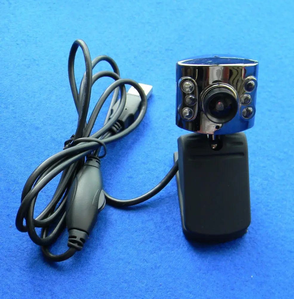 popular 6 led de la computadora pc webcam cámara web cam con micrófono de descuento al por mayor