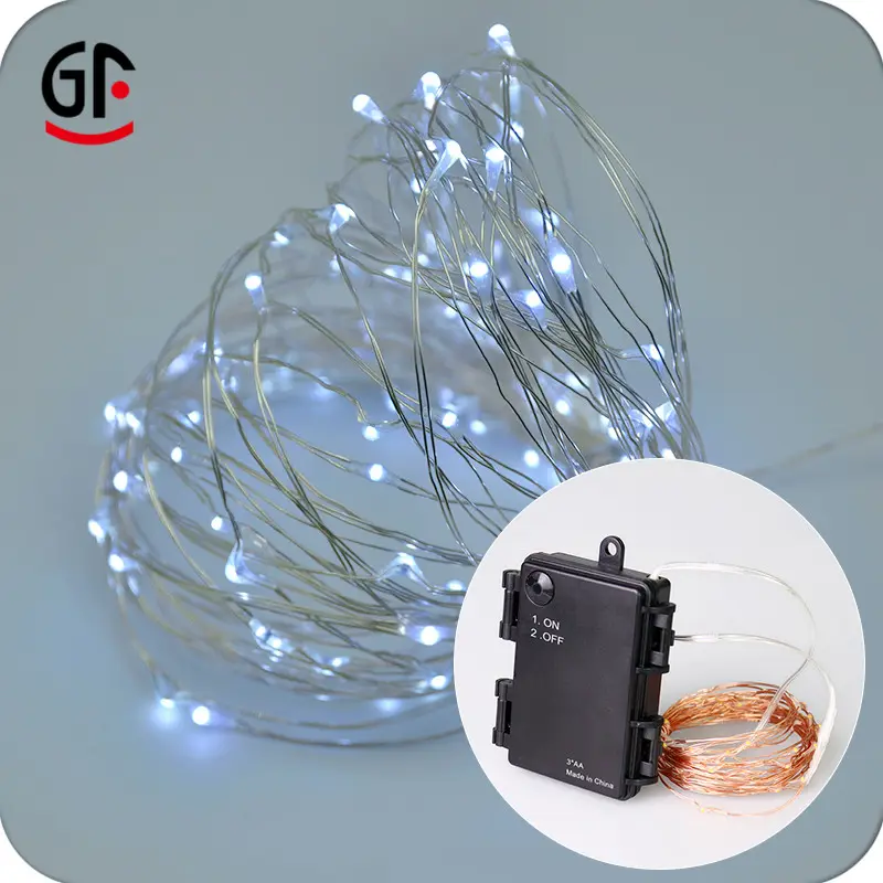 Wedding Decorations Battery Operated Waterproof LED Christmas Timer String Lights
