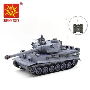 wholesale 1/28 full function 9 channel rc toy tank model with light and music