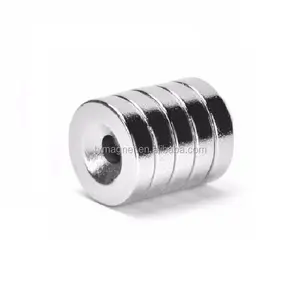 उच्च गुणवत्ता मजबूत शक्ति countersunk छेद neodymium डिस्क मैग्नेट - Product Image 4