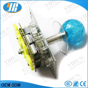 Accessorio per macchina Arcade in metallo con Joystick a LED illuminato a 12V per <span class=keywords><strong>pesca</strong></span> con gru e <span class=keywords><strong>gioco</strong></span> di pesce - Product Image 6