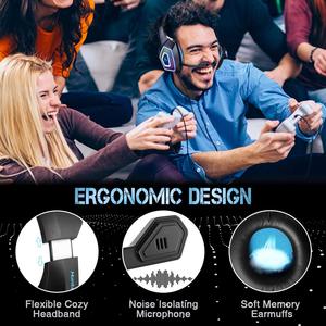 Audífonos Profesionales para Juegos Hunter Spider con Bajos Potentes para Juegos de Computadora con Micrófono - Product Image 5