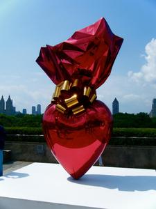 Los artistas famosos moderno pulido de jardín al aire libre de acero inoxidable Sagrado Corazón escultura - Product Image 2