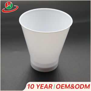 Ronda desechables vía aérea los niños vasos de plástico colorido personalizado impreso té taza de consumición con tapa - Product Image 4