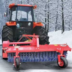 Kar temizleme makinesi tarafından desteklenmektedir tarım traktörleri
