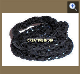 Cuerdas Trenzadas de Cuero de Reptil CI en Oferta, Cuerdas Redondas Hechas a Mano para Joyería y Suministros, Compra al por Mayor, MOQ de 100 Metros - Product Image 4