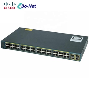 <span class=keywords><strong>Cisco</strong></span> WS-<span class=keywords><strong>C2960</strong></span> + 48TC-S 2960 Plus 48 10/100 + 2 T/SFP Commutateur Réseau Ethernet LAN Lite - Product Image 1