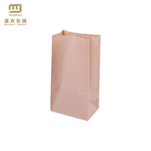 personalizado francés marrón embalaje de alimentos pan Sos de <span class=keywords><strong>la</strong></span> bolsa de papel de Kraft - Product Image 4