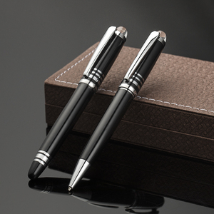 Penna VIP di Lusso con Logo Aziendale Personalizzato in Cristallo Trasparente di Alta Qualità - Product Image 2