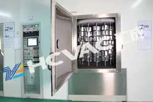 Pvd machine chromage/chrome en plastique machine de revêtement/chrome. vide équipements de placage pour la vente