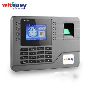 WITEASY T9 入力方法カードパンチ 0.8 s 高速認識指紋時間出席 tcp/ip アクセス制御システム