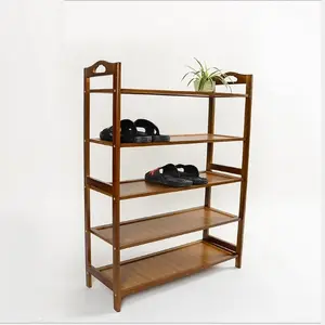 Estante <span class=keywords><strong>de</strong></span> bambú para zapatos - Product Image 1