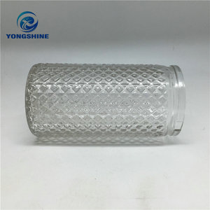 500 ml diamante palmatoria claro al por mayor taza, haciendo tarro vela cilíndrica - Product Image 1