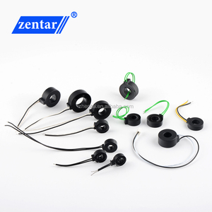 Mini điện tử một pha hiện tại biến áp hiện tại Cảm biến dây chì CT autotransformer hình Xuyến - Product Image 4