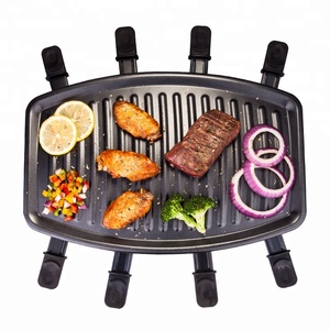 2023 Hot Sale Portable Smokeless Teppanyaki Stone <strong>Indoor</strong> Electric Raclette Grills <strong>Bbq</strong> - Product Image 2