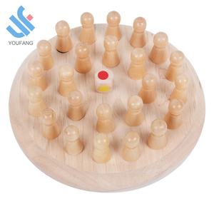 YF-L0214 di legno giochi di <span class=keywords><strong>scacchi</strong></span> giocattoli educativi colorato rompicapo bambino memoria di legno di <span class=keywords><strong>scacchi</strong></span> - Product Image 2
