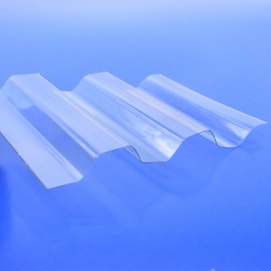 Corrugado policarbonato transparente trapezoidal hoja de onda - Product Image 3