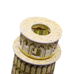 Mini kit d'artisanat de modèle architectural-Puzzle 3D de la <span class=keywords><strong>tour</strong></span> penchée de Pise Italie - Product Image 5