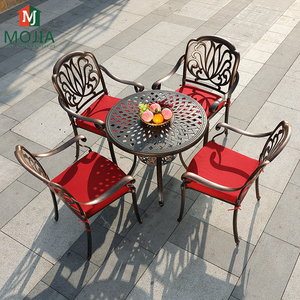 Ensemble <span class=keywords><strong>de</strong></span> meubles <span class=keywords><strong>de</strong></span> <span class=keywords><strong>jardin</strong></span> en aluminium, table et chaises résistantes aux intempéries, ensemble <span class=keywords><strong>de</strong></span> table <span class=keywords><strong>de</strong></span> patio, table à manger, chaises <span class=keywords><strong>de</strong></span> restaurant - Product Image 1