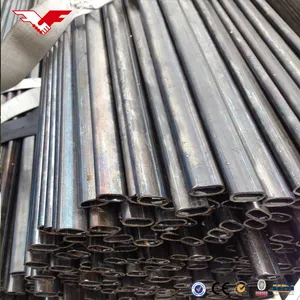 Ống Hình Bầu Dục Bằng Sắt Đen MS Steel