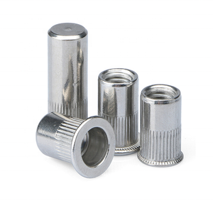 M3-M10 Thép Không Gỉ đầu Phẳng Có Khía Cơ Thể Đóng End Đinh Tán <span class=keywords><strong>Nut</strong></span> Kín Blind luồng chèn <span class=keywords><strong>nut</strong></span> - Product Image 6