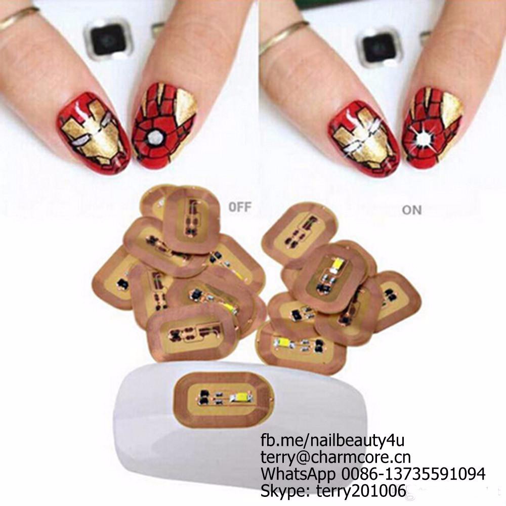 Sticky Nfc nail art sticker decails for nail art decoration