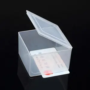 Latest Plastic Boxes Square Plastic Packaging Containers For Small Toy Watch