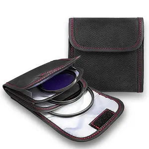 Dslr Camera Lens Filter Carry Case Bag Pouch Filter Case Professional Photography Filter Holder Belt Bag