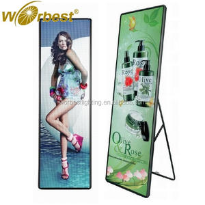 Worbest Innen <span class=keywords><strong>2</strong></span>,5 Einkaufszentrum Transparente Led-anzeige/Bildschirm/Billboard/poster - Product Image 2