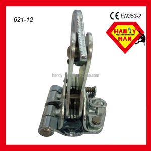 Agarradera de cuerda de acero de seguridad Industrial, chapada en Zinc, para pararrayos de caída de cuerda de 16mm - Product Image 5