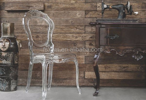 Sedie in Stile Antico Europeo in Acrilico Plastico, Stile Vittoriano <span class=keywords><strong>Belle</strong></span> Époque - Product Image 4