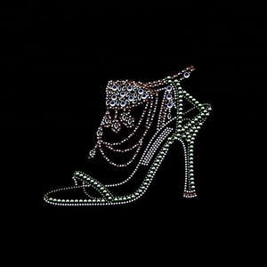 Mới nhất được thiết kế hotfix <span class=keywords><strong>Motif</strong></span> kính thiết kế truyền nhiệt sticker cho may trang trí T-Shirt - Product Image 2