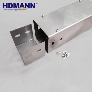 Hdmann Acero inoxidable cable trunking cable metal