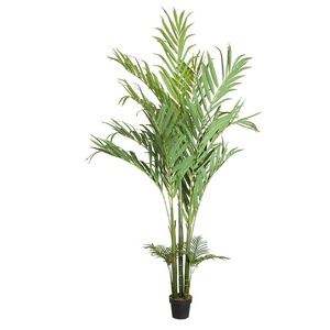 250cm Artificielle Cocotier Bonsaï Hôtel Hall Centre Commercial et Autre Plante Verte Décorative En Caoutchouc Pot Fabricants Personnalisé - Product Image 3