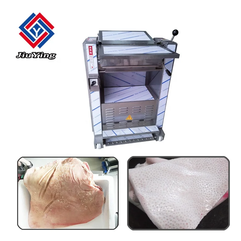 La machine d'épluchage de peau de machine/porc d'épluchage de porc de bonne qualité/peau fraîche de porc enlèvent la machine d'épluchage