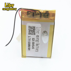 Small battery 304545 <span class=keywords><strong>3</strong></span>,7 v 600 mah lipo battery rechargeable lithium polymer battery Battery - Product Image 4