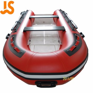 Custoom <span class=keywords><strong>pesca</strong></span> deportiva yates PVC/Hypalon inflactable 3.6 m piso de fibra Racing/<span class=keywords><strong>pesca</strong></span> barco costilla proveedor red JSRR360 - Product Image 2
